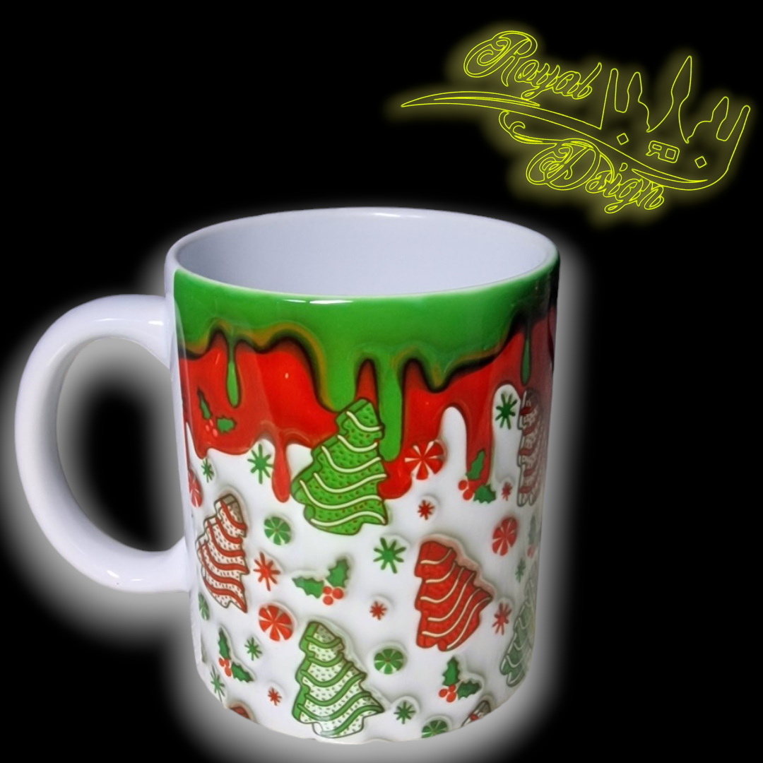 Keramik Fototasse Tannenbaum